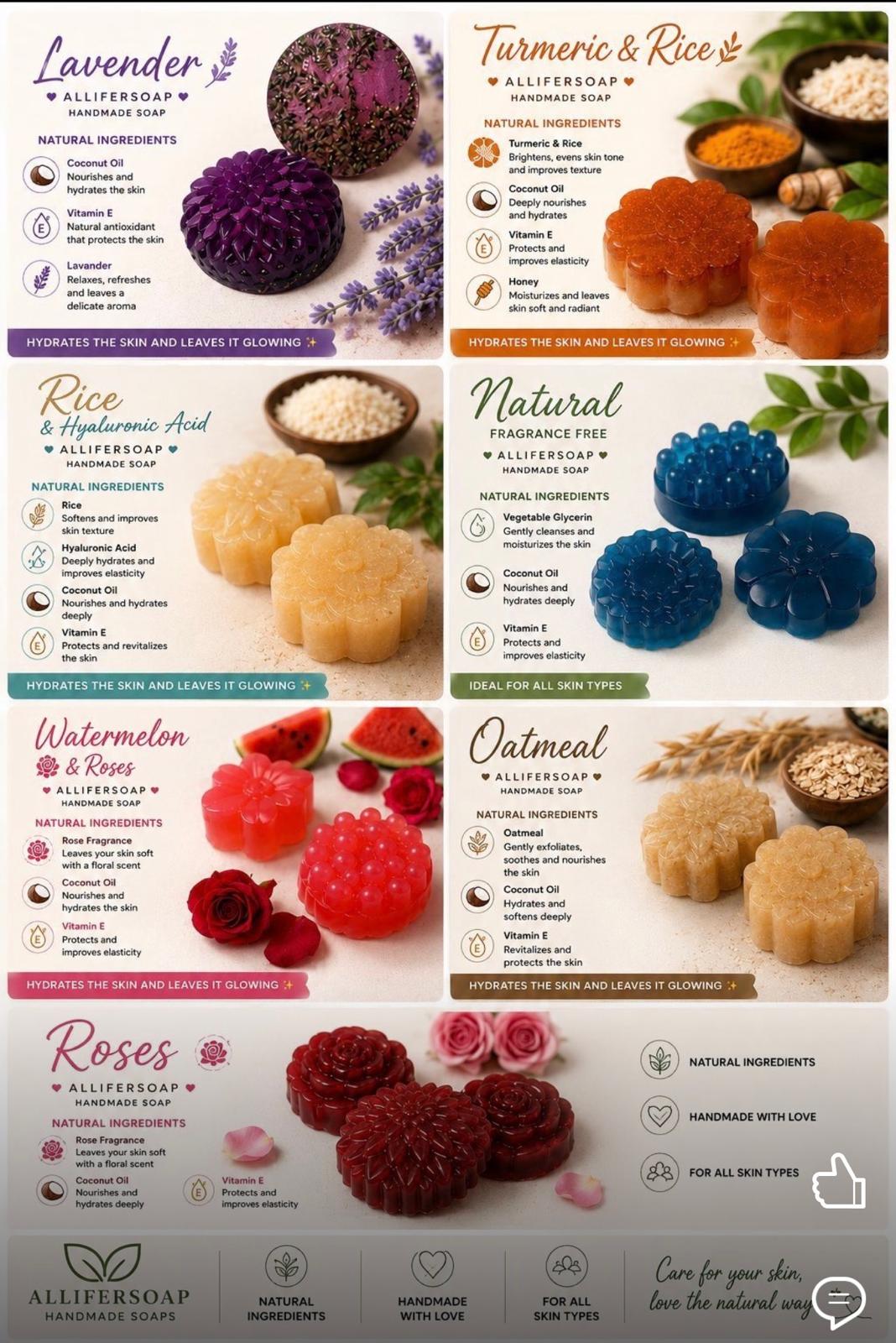 Caja Sorpresa de Jabones Artesanales – AlliferSoaps