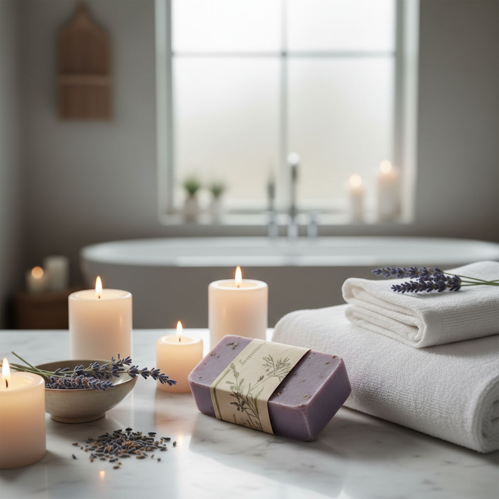 Lavender Hydrating Bar ambiente spa